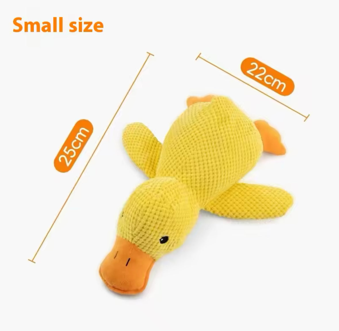 Quack, Squeak, Play – Plush Duck Dog Toy!
