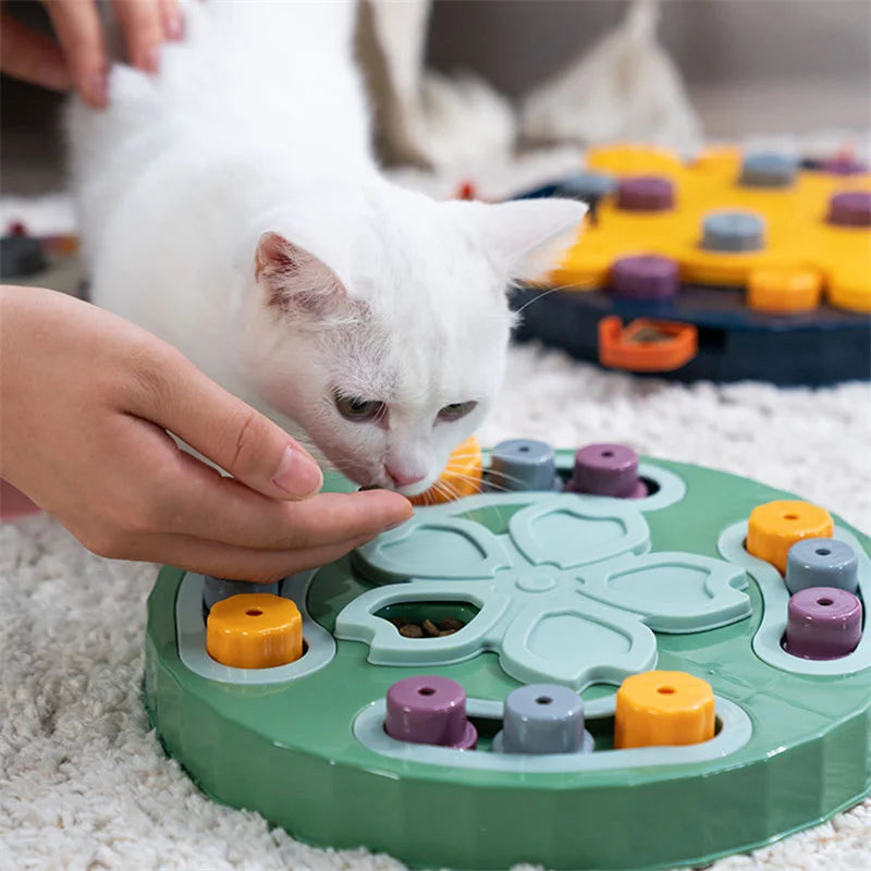 Slow Feeder Puzzle Toy – Boosts IQ & Healthy Eating!