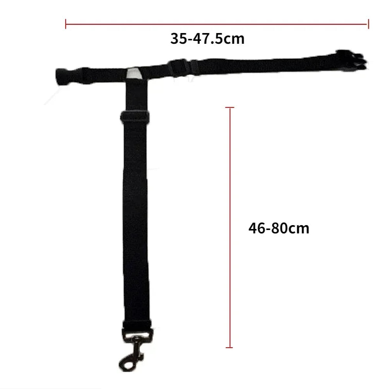 Adjustable Dog Seat Belt Harness – Secure & Comfortable Travel!