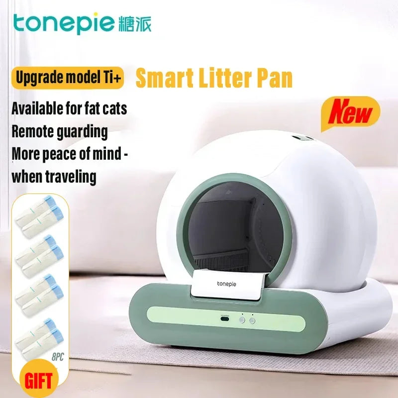 Revolutionary Smart Cat Litter Box – Self-Cleaning & App-Controlled!