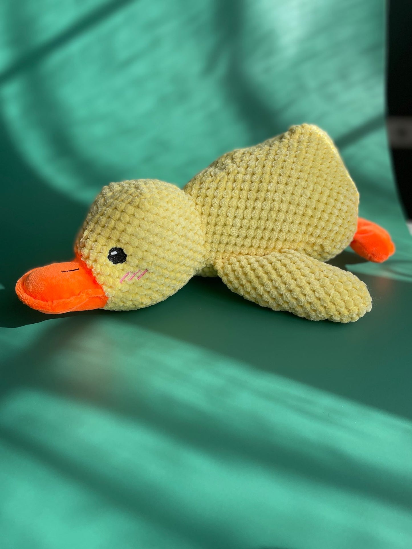 Quack, Squeak, Play – Plush Duck Dog Toy!