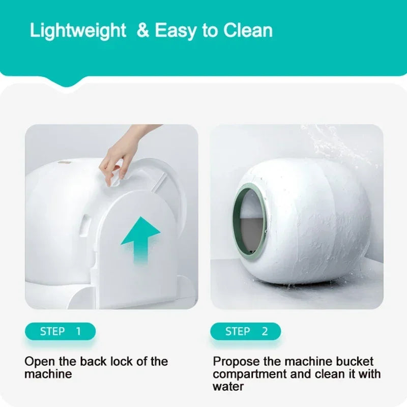Revolutionary Smart Cat Litter Box – Self-Cleaning & App-Controlled!