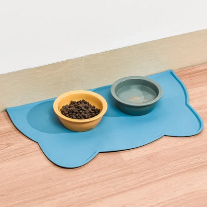 Hygienic & Non-Slip Pet Feeding Mat for Clean Floors!