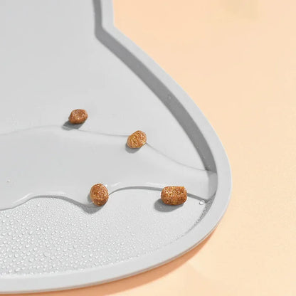 Hygienic & Non-Slip Pet Feeding Mat for Clean Floors!